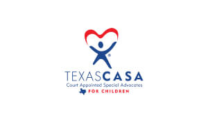 Nicky Mondellini On-Camera & Voice Over Talent Texas CASA Logo