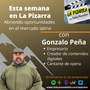 Gonzalo Peña-Abriendo Oportunidades en el Mercado Latino
